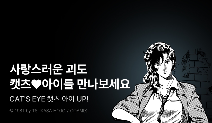 [30%▼] <CAT'S EYE 캣츠 아이 완전판> 후속권 UP!