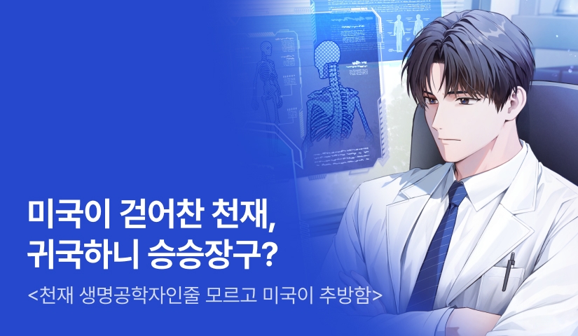 [전원 500P] <천재 생명공학자인줄 모르고 미국이 추방함> 론칭