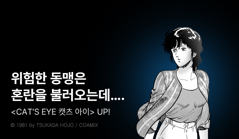 [10%▼] <CAT'S EYE 캣츠 아이 완전판> 후속권 UP!
